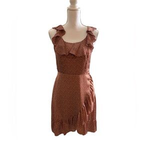 I❤️RONSON Polka Dot Copper Dress